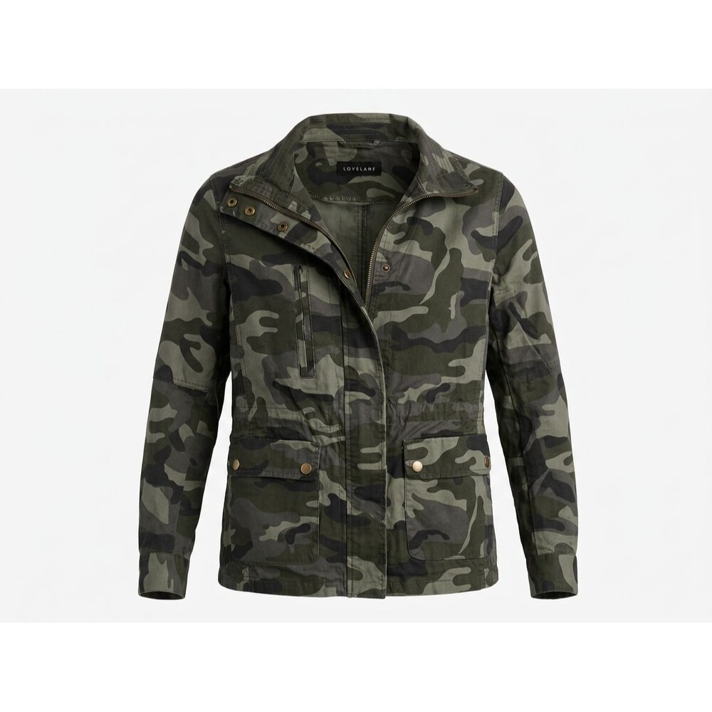 Love Tree Women’s Camouflage Utility Jacket Size Large